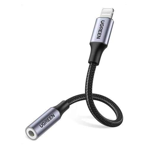 UGREEN Lightning to 3.5mm Female | Apple Certified Audio Adapter