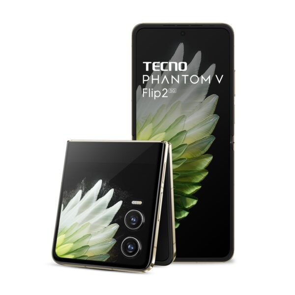 Tecno Phanton V Flip 2 8GB/256GB (Flip Phone with Advanced AI Features, 50MP OIS Camera, 6.9" 120Hz Screen) | Free Bag