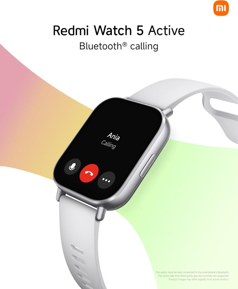 Redmi Watch 5 Active (2.0" LCD, 18 Days of Battery Life, 140+ Sports Modes, 5ATM Waterproof, Bluetooth Calling, Fitness-Tracker) - Image 3