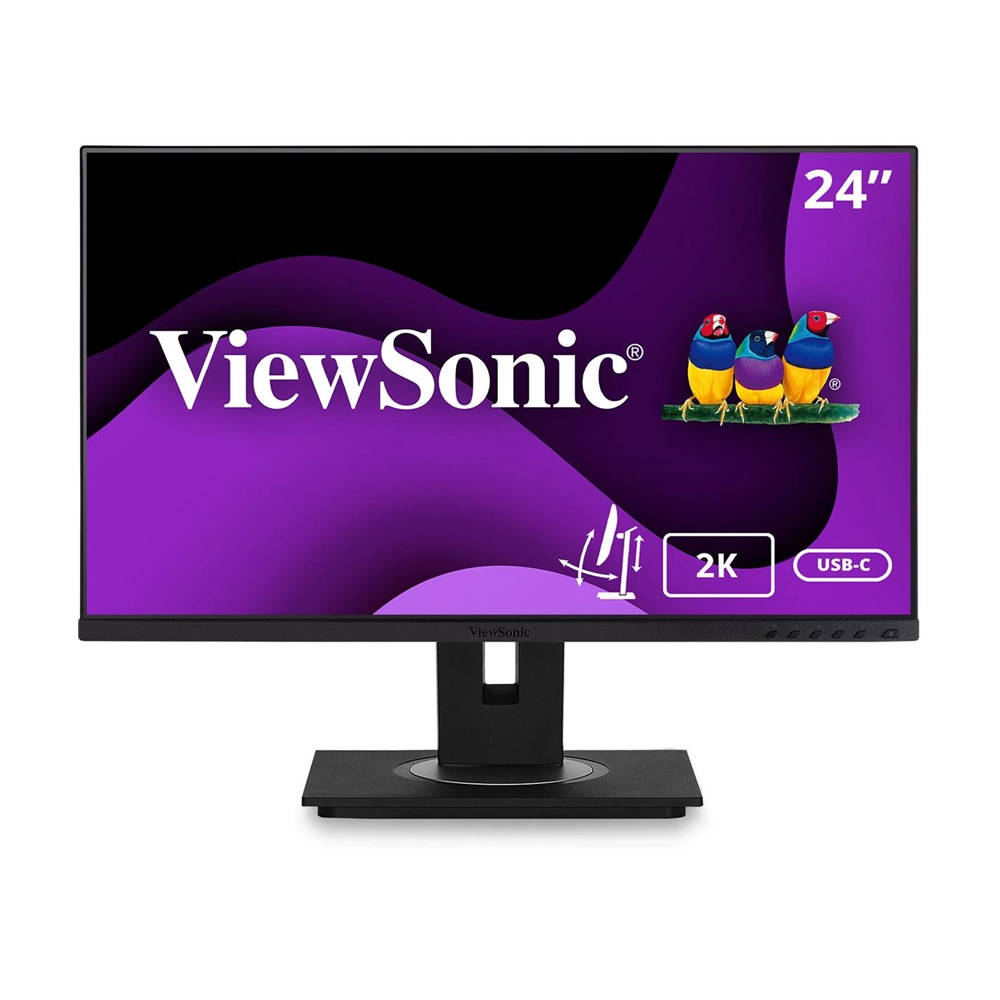 ViewSonic VG2455 (24-inch Full HD Monitor with Tilt, Swivel, Pivot and Height Adjustment)
