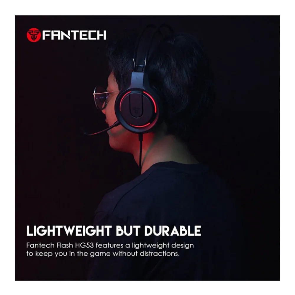 Fantech HQ53 FLASH | USB Gaming Headset - Image 2