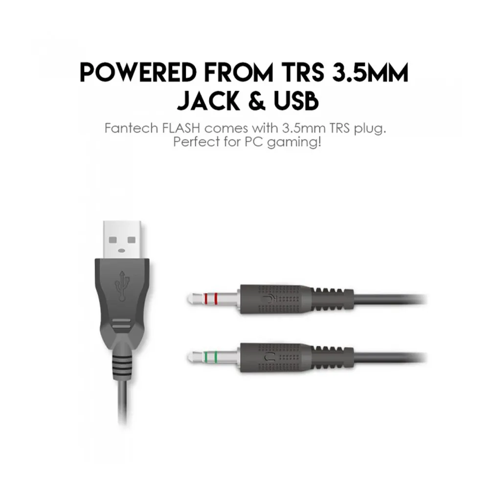 Fantech HQ53 FLASH | USB Gaming Headset - Image 4