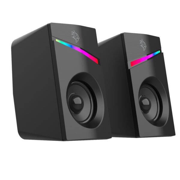 Porodo (PDX543) | 3.5mm Gaming Stereo Speakers with Volume Knob Control