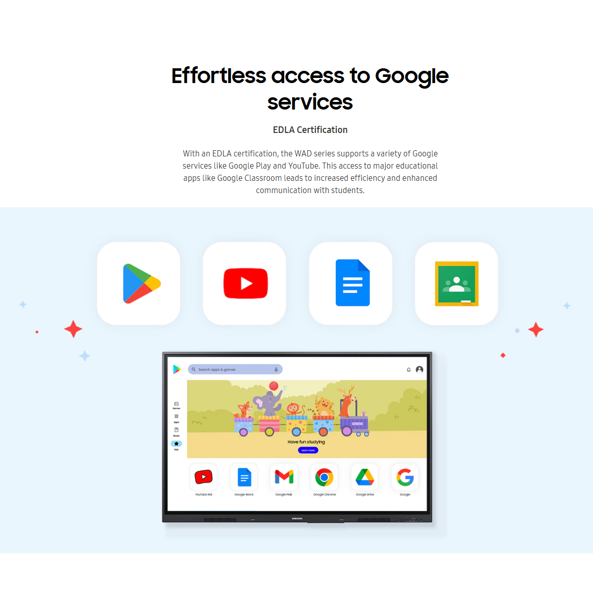 Samsung WAD Interactive Display (86-inch Interactive eBoard, 60Hz, Google Services) - Image 4