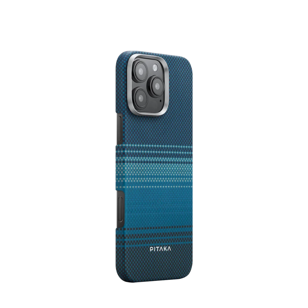 Pitaka Tactile Woven Case For Apple iPhone 16 Pro (Thin and Light Case With Unique Woven Textures and Magsafe Compatibility) - Image 2