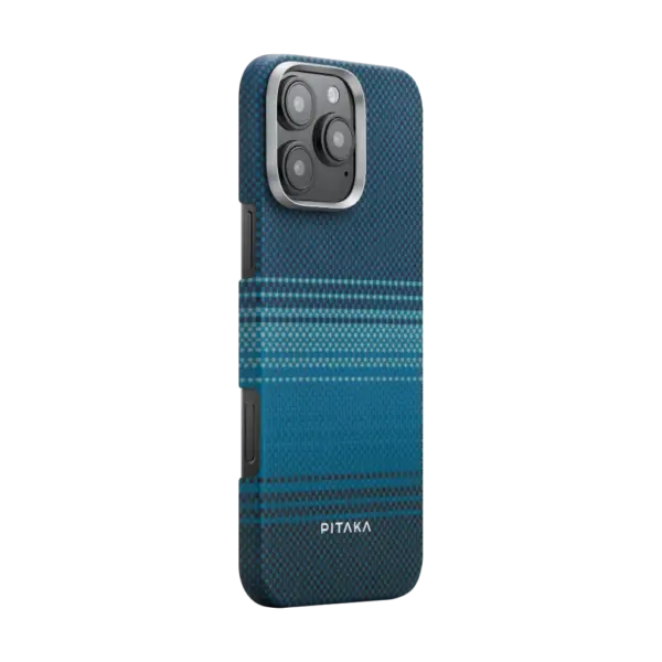 Pitaka Tactile Woven Case For Apple iPhone 16 Pro Max (Thin and Light Case With Unique Woven Textures and Magsafe Compatibility)