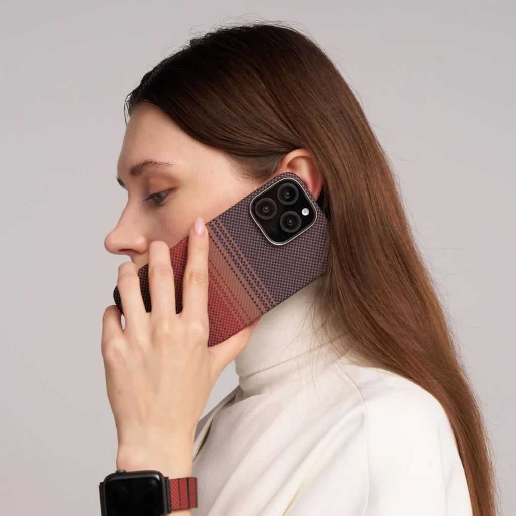 Pitaka Tactile Woven Case For Apple iPhone 16 Pro Max (Thin and Light Case With Unique Woven Textures and Magsafe Compatibility) - Image 5