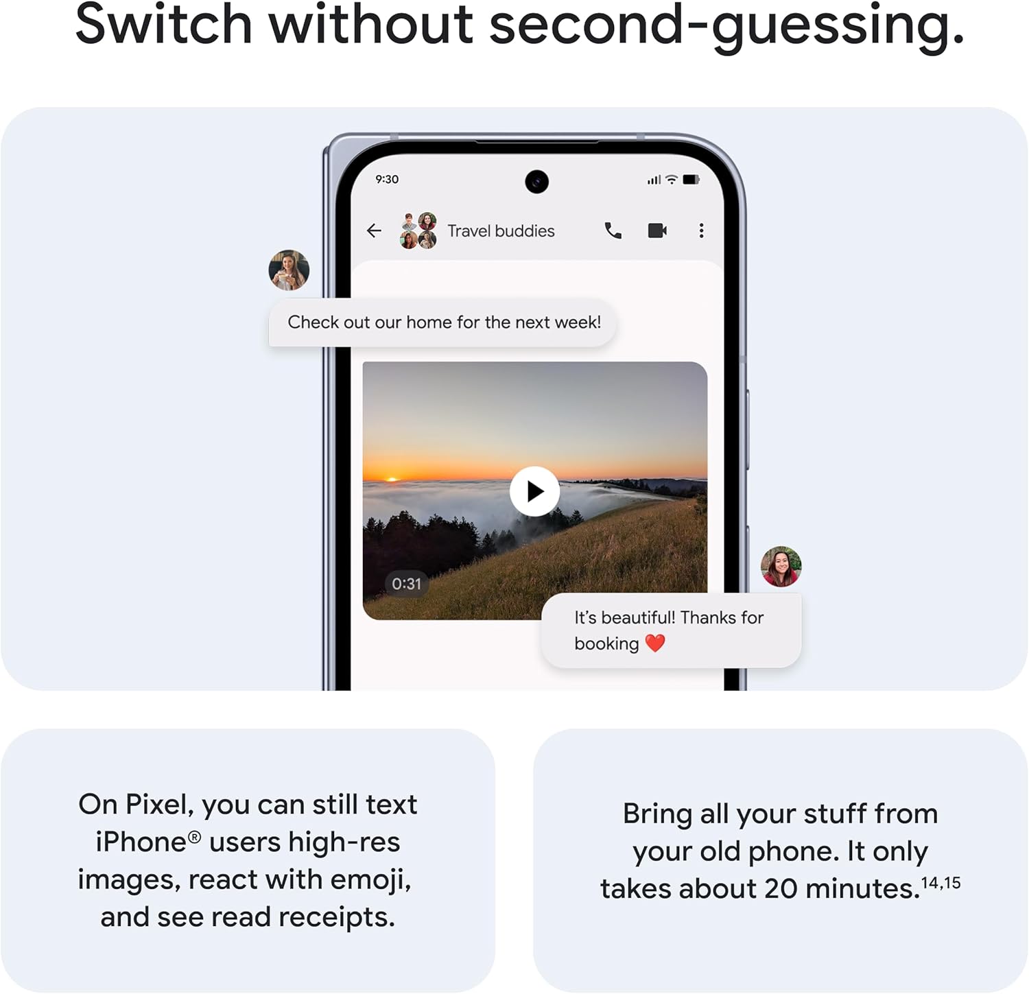Google Pixel 10 Pro Fold (IP68 World First Foldable, Gemini AI, Super Actua Flex Display) - Image 4