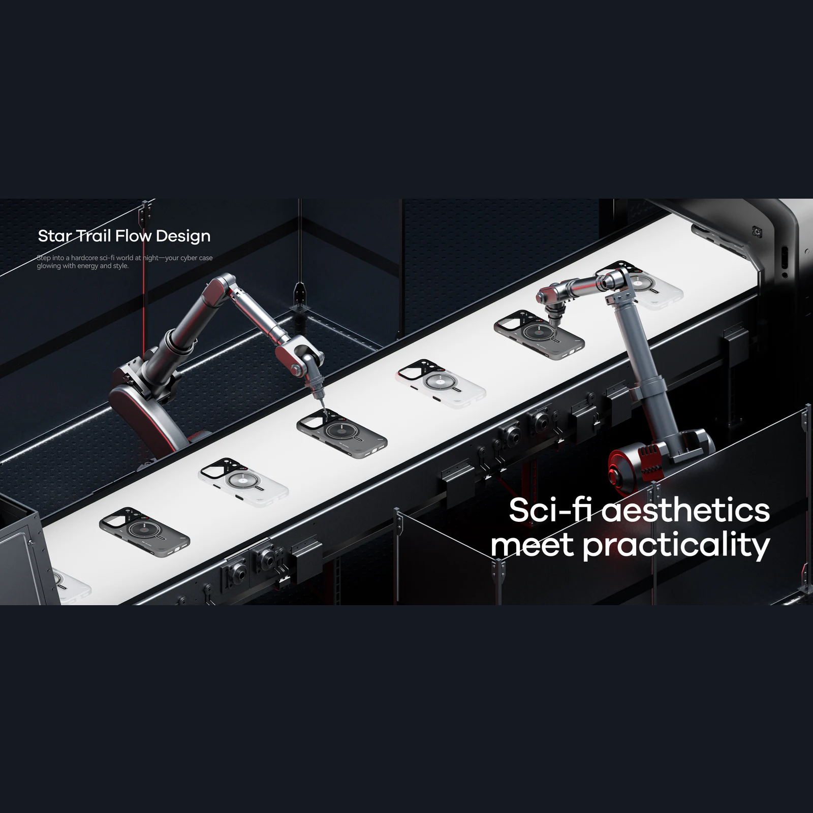 AULUMU Frosted Case for Apple iPhone 17 Pro - Gray (Cooling Tech, Color Changing Sensor, Glow in The Dark) - Image 8