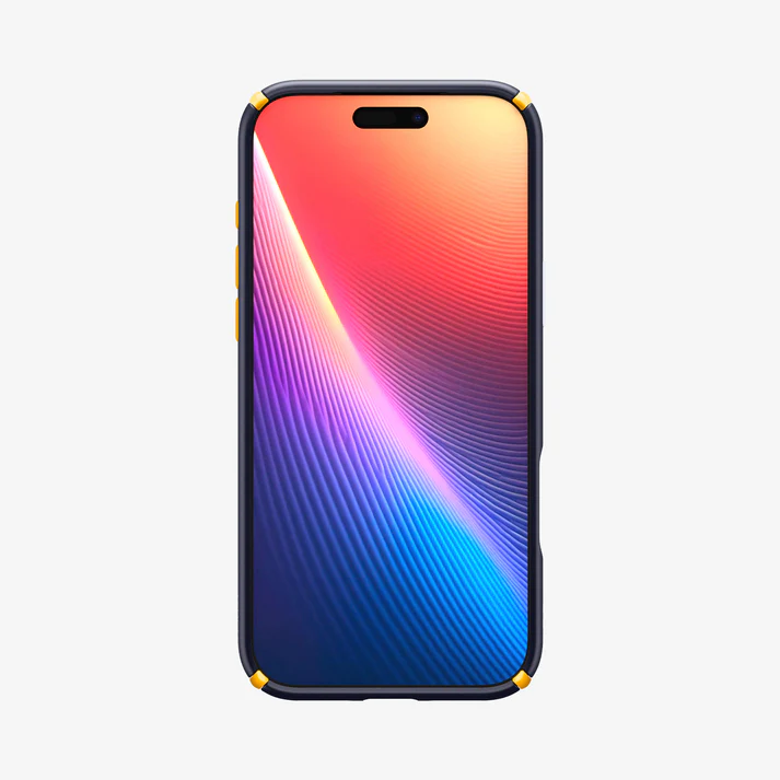 Spigen Nano Pop Hybrid for Apple iPhone 17 Pro Max (Navy/Yellow) - Image 5