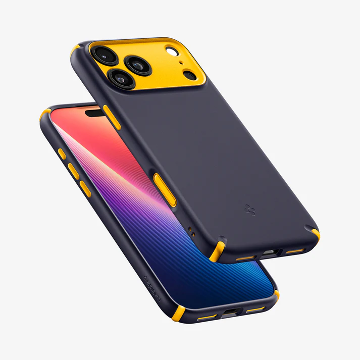 Spigen Nano Pop Hybrid for Apple iPhone 17 Pro Max (Navy/Yellow) - Image 3