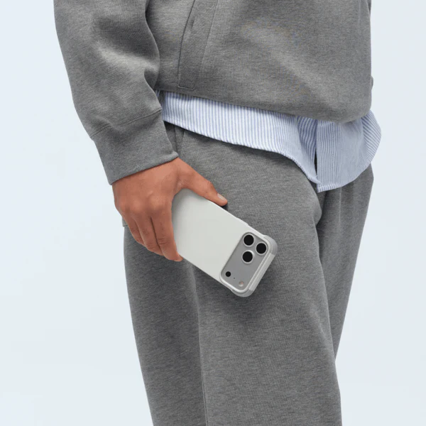 MOFT Frame Case MOVAS For Apple iPhone 17 Pro (Misty Cove x Cement) - Image 8