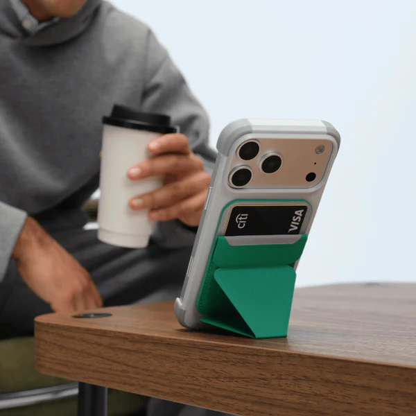 MOFT Frame Case MOVAS For Apple iPhone 17 Pro (Misty Cove x Cement) - Image 9