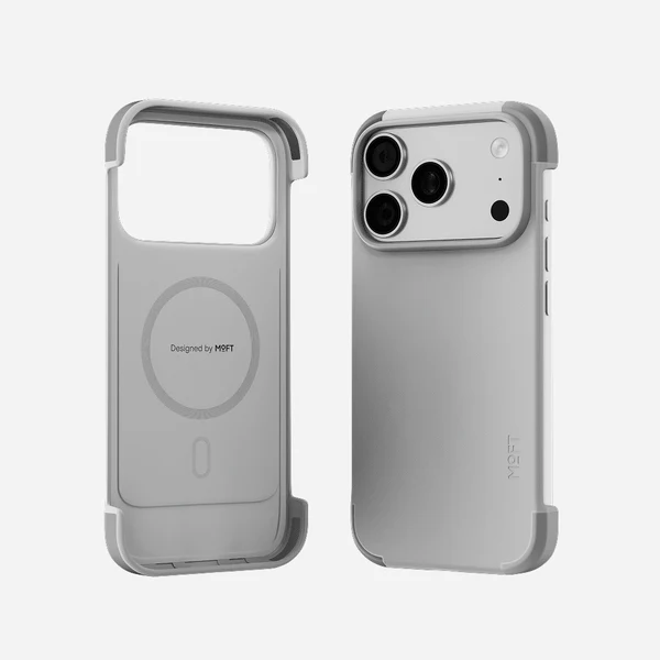 MOFT Frame Case MOVAS For Apple iPhone 17 Pro (Misty Cove x Cement) - Image 6