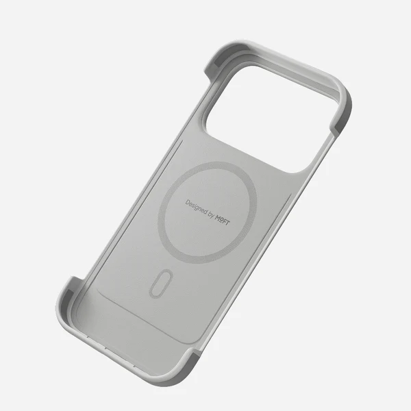 MOFT Frame Case MOVAS For Apple iPhone 17 Pro (Misty Cove x Cement) - Image 4